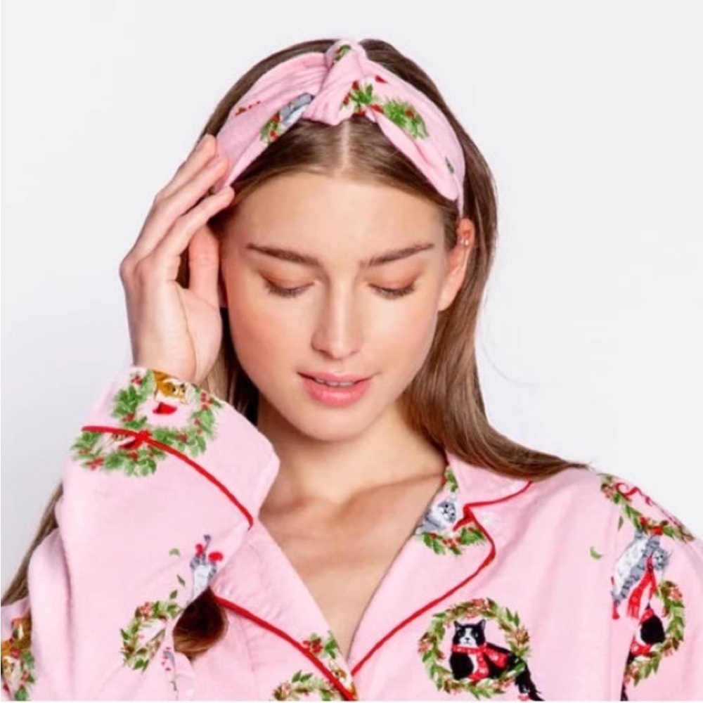Pink Floral Headband